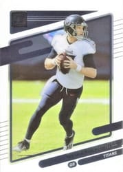 2021 Clearly Donruss Base Set Ryan Tannehill #46 card