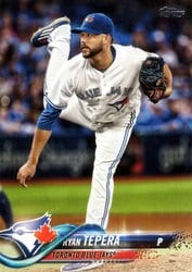 2018 Topps Update Base Set Ryan Tepera #US277 card