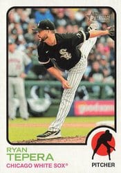 2022 Topps Heritage Base Set Ryan Tepera #403 card