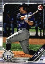 2019 Bowman Prospects Ryan Vilade #BP-36 card