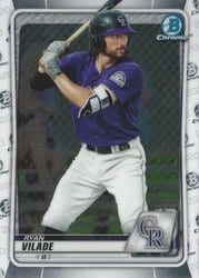 2020 Bowman Chrome Prospects Ryan Vilade #BCP-240 card