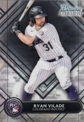 2022 Bowman Sterling Base Set Ryan Vilade #BSR-16 card