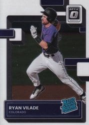 2022 Donruss Optic Base Set Ryan Vilade #64 card
