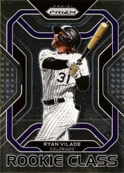 2022 Panini Prizm Rookie Class Ryan Vilade #RC-3 card