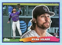 2022 Topps Archives 1988 Topps Big Foil Ryan Vilade #88BF-29 card