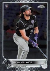2022 Topps Chrome Base Set Ryan Vilade #85 card
