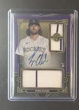 2022 Topps Triple Threads Rookies and Future Phenoms Autograph Relics Ryan Vilade #RFPAR-RV card