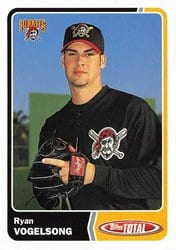 2003 Topps Total Base Set Ryan Vogelsong #37 card