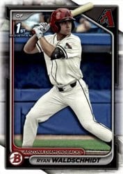 2024 Bowman Draft Base Set Ryan Waldschmidt #BD-18 card