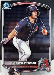 2025 Bowman Draft Chrome Ryan Waldschmidt #BDC-41 card