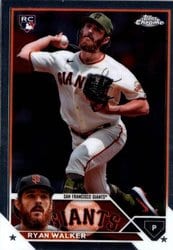 2023 Topps Chrome Update Base Set Ryan Walker #USC9 card