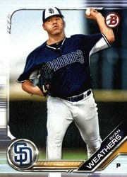 2019 Bowman Prospects Ryan Weathers #BP-66 card