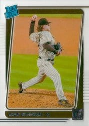 2021 Panini Chronicles Clearly Donruss Ryan Weathers #24 card