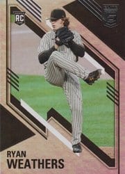 2021 Panini Chronicles Elite Ryan Weathers #45 card