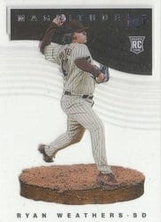 2021 Panini Chronicles Magnitude Ryan Weathers #34 card
