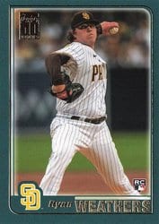 2021 Topps Archives Base Set Ryan Weathers #237 card