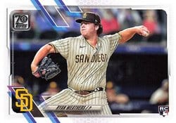 2021 Topps Base Set Ryan Weathers #335 card