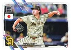 2021 Topps Japan Edition Base Set Ryan Weathers #4 card