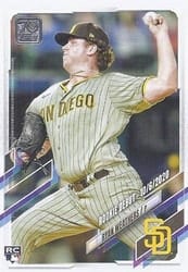2021 Topps Update Base Set Ryan Weathers #US178 card