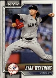 2026 Topps Base Set Ryan Weathers #634 card