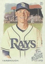 2019 Topps Allen & Ginter Base Set Ryan Yarbrough #288 card
