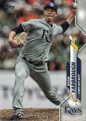 2020 Topps Base Set Ryan Yarbrough #81 card