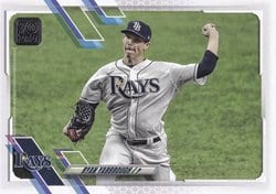 2021 Topps Base Set Ryan Yarbrough #196 card