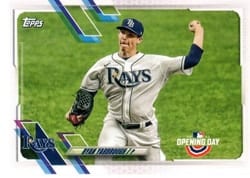 2021 Topps Opening Day Base Set Ryan Yarbrough #203 card