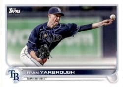 2022 Topps Mini Base Set Ryan Yarbrough #US176 card