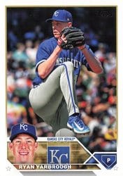 2023 Topps Update Base Set Ryan Yarbrough #US87 card