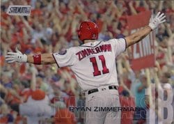 2018 Stadium Club Base Set Ryan Zimmerman #163 card