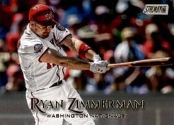 2019 Stadium Club Base Set Ryan Zimmerman #219 card