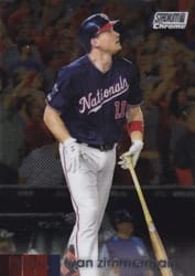 2020 Stadium Club Chrome Base Set Ryan Zimmerman #39 card