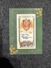 2025 Topps Allen & Ginter Framed Mini Autographs (Baseball) Ryan Zimmerman #MA-RZ card
