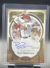2026 Topps Tier One Prime Performers Autographs Ryan Zimmerman #PPA-RZ card
