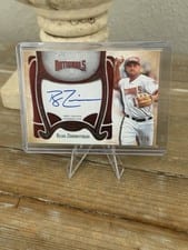 2026 Topps Tier One Top Shelf Signatures Ryan Zimmerman #TSS-RZ card