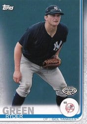 2019 Topps Pro Debut Base Set Ryder Green #147 card