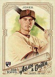 2018 Topps Allen & Ginter Base Set Ryder Jones #330 card