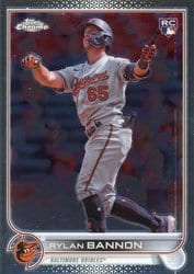 2022 Topps Chrome Update Base Set Rylan Bannon #USC148 card