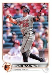 2022 Topps Update Base Set Rylan Bannon #US70 card