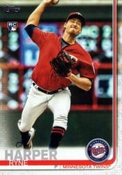 2019 Topps Update Base Set Ryne Harper #US226 card