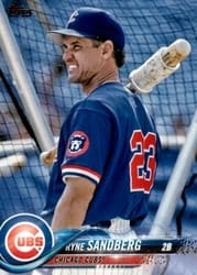 2018 Topps Base Set Ryne Sandberg #500 card