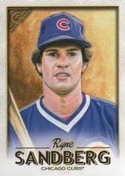 2018 Topps Gallery Base Set Ryne Sandberg #114 card