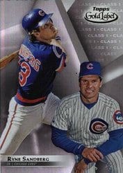 2018 Topps Gold Label Base Set Ryne Sandberg #30 card