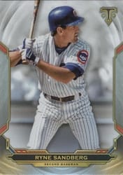 2019 Topps Triple Threads Base Set Ryne Sandberg #37 card