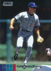 2020 Stadium Club Base Set Ryne Sandberg #168 card