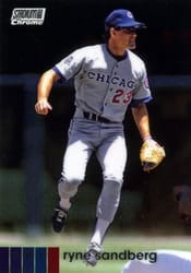 2020 Stadium Club Chrome Base Set Ryne Sandberg #168 card