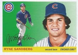 2020 Topps Archives Base Set Ryne Sandberg #73 card