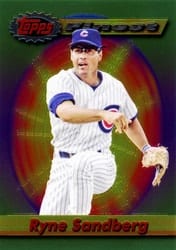 2021 Finest Flashbacks Base Set Ryne Sandberg #220 card