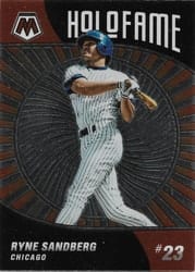 2022 Panini Mosaic Holofame Ryne Sandberg #HF-2 card